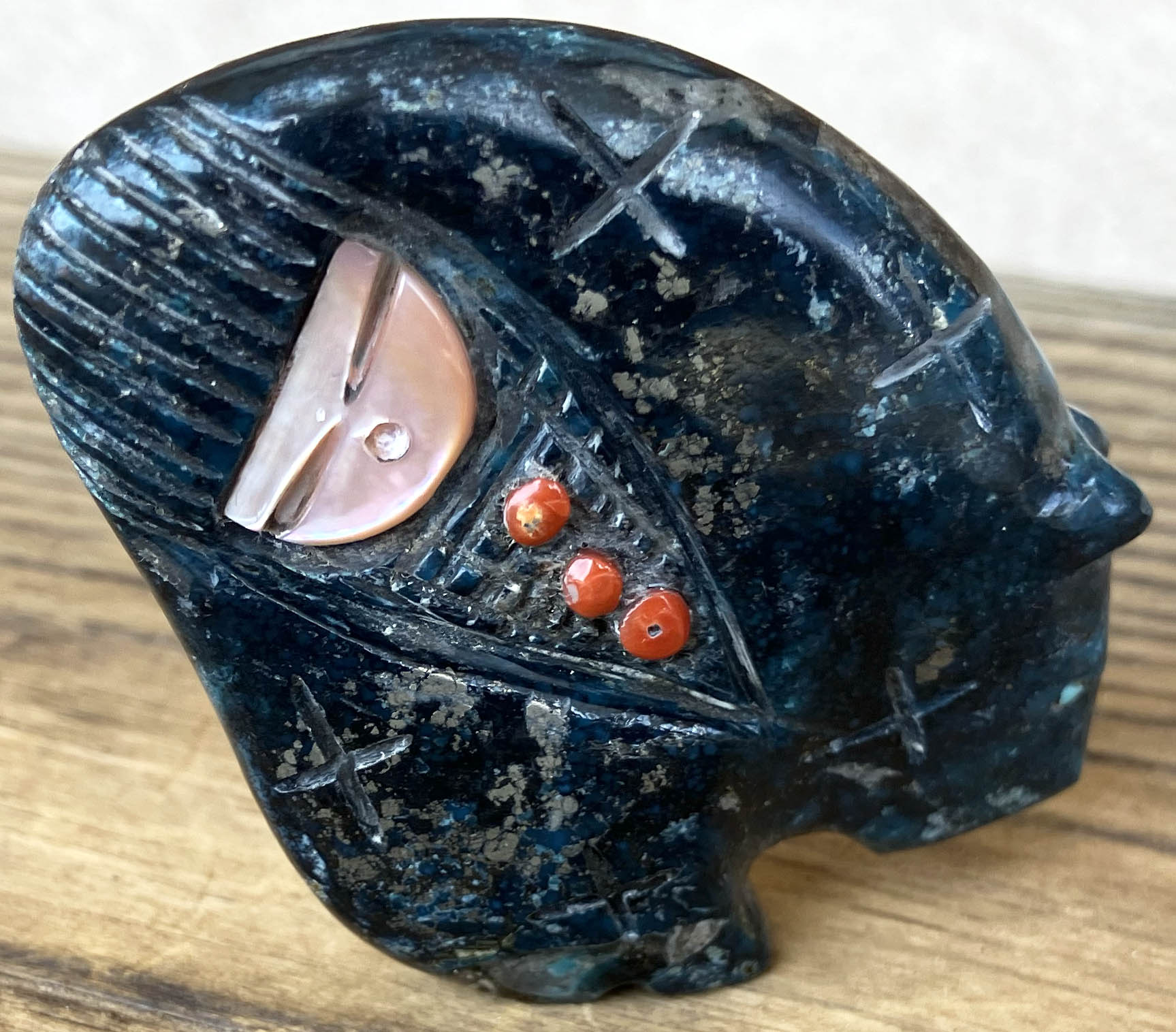 Chad Quandalacey | Zuni Bear Fetish | Penfield Gallery of Indian Arts | Albuquerque, New Mexico